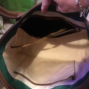 Large Dooney&Bourke bag tan leather